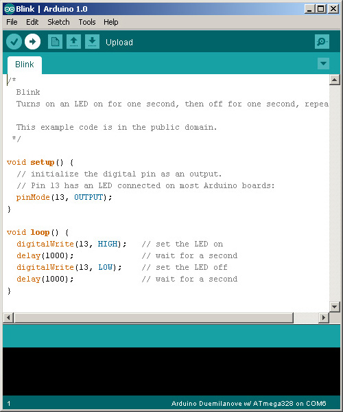 Бесплатная среда разработки Arduino IDE