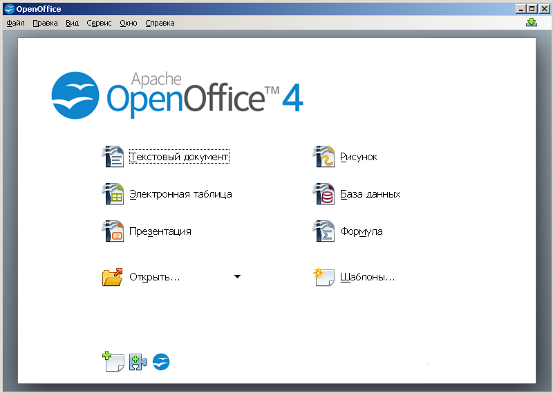 OpenOffice в ReactOS