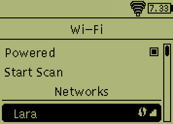 Выбор Wi-Fi сети на ev3dev